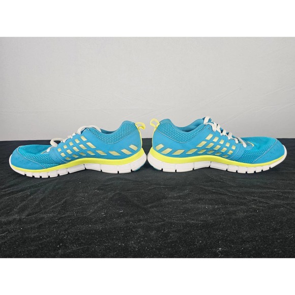 Reebok Women's Z Dual Ride Running Shoes Flight Blue Green - Picture 7 of 8